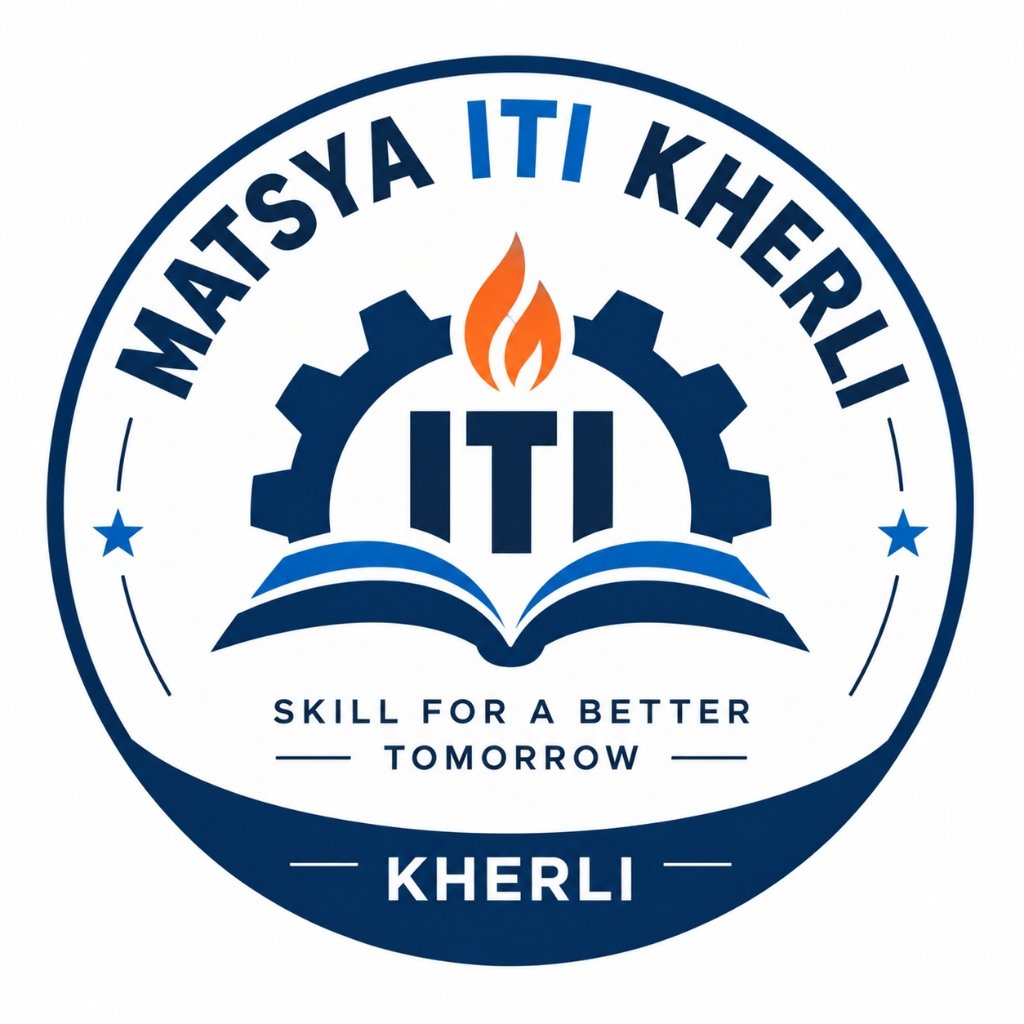 Matsya ITI Kherli Logo